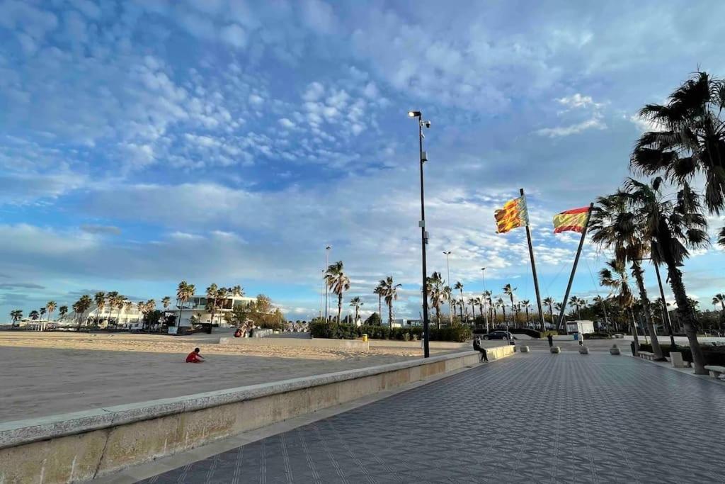 Barco Apartamento Playa Valencia Buitenkant foto